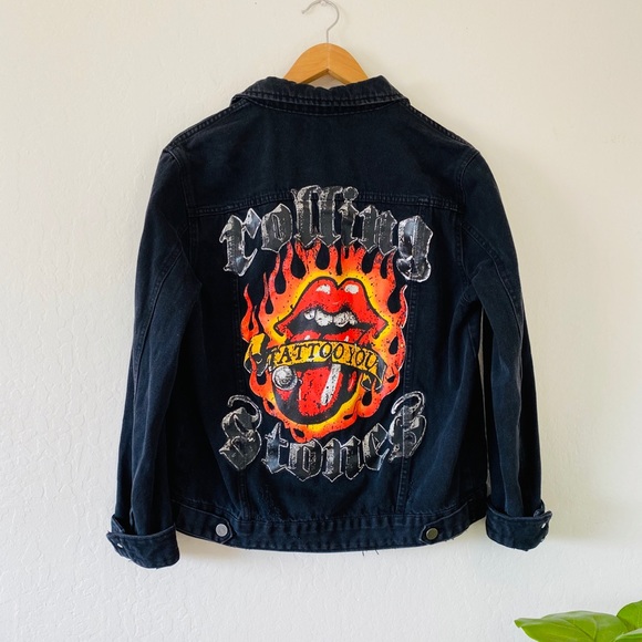 the Rolling Stones Jackets & Blazers - The Rolling Stones Denim Jacket